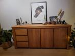 Teak houten dressoir., Ophalen, Zo goed als nieuw, 25 tot 50 cm, 50 tot 100 cm