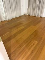 Eiken parketvloer 25 m2, 30 cm of meer, Gebruikt, 10 m² of meer, Hout