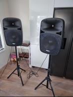 Ibiza Sound Set PKG12A compleet met 2 geluidsboxen, Ophalen, Gebruikt, Audio