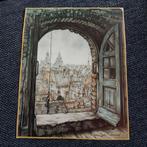 Anton Pieck Prent Maastricht, Ophalen of Verzenden, 1980 tot heden, Overige onderwerpen
