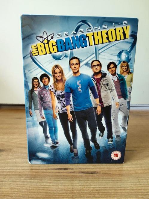 the big bang theory seizoen 1-6 dvd box op 19 discs, Cd's en Dvd's, Dvd's | Tv en Series, Gebruikt, Komedie, Vanaf 12 jaar, Ophalen of Verzenden