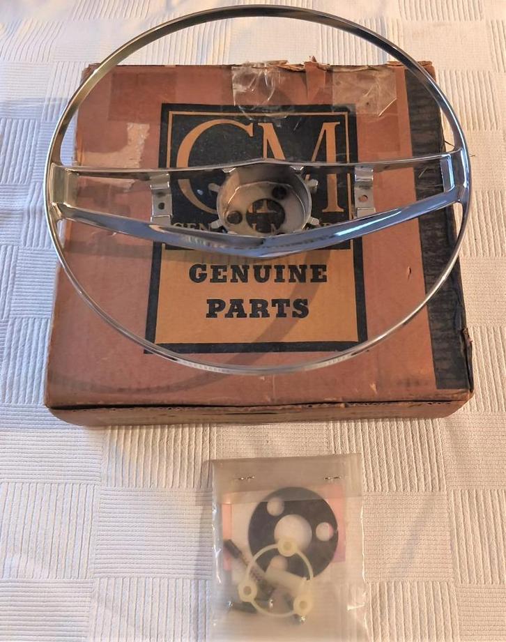 1958 Chevrolet Bel Air NOMAD Horn Ring Reparatieset 1963, Auto-onderdelen, Dashboard en Schakelaars, Chevrolet, Nieuw, Ophalen of Verzenden