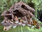 Prachtige grote kerststal, zgan, Diversen, Kerst, Ophalen of Verzenden, Zo goed als nieuw