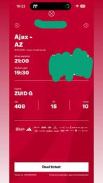 Kaarten ajax az, Tickets en Kaartjes, Evenementen en Festivals, Twee personen