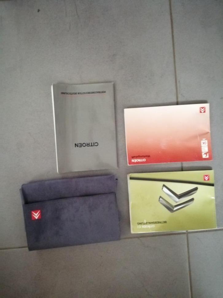 Compleet mapje boekjes CITROEN C1  2004/2010 (duits-talig), Auto diversen, Handleidingen en Instructieboekjes, Ophalen of Verzenden