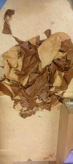 Rest Leer Italiaans Leer, Hobby en Vrije tijd, Gebruikt, Bruin, Leer of Kunstleer, Ophalen of Verzenden