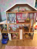 Kidcraft barbiehuis poppenhuis met lift, Kinderen en Baby's, Poppenhuis, Ophalen of Verzenden, Zo goed als nieuw