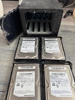 Synology DS414 met 4 HD's, Computers en Software, NAS, Ophalen of Verzenden, Gebruikt