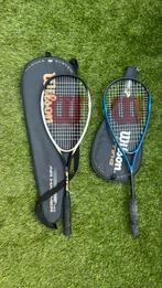 Wilson Sting en air jammer squash racket, Ophalen of Verzenden, Gebruikt