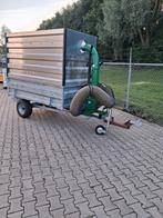 Bladzuiger instalat billy goat  op  kipper kieper bladwagen, Ophalen of Verzenden, Zo goed als nieuw, Benzine