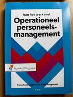 Irene Schoemakers - Operationeel personeelsmanagement, Boeken, Ophalen of Verzenden, Zo goed als nieuw, Irene Schoemakers; Fons Koopmans