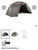Nash titan hide de normale kleine tent, Watersport en Boten, Ophalen of Verzenden, Zo goed als nieuw, Overige typen