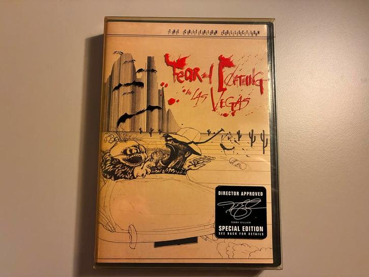 Fear and Loathing in Las Vegas - Criterion DVD, Cd's en Dvd's, Dvd's | Overige Dvd's, Zo goed als nieuw, Boxset, Vanaf 16 jaar