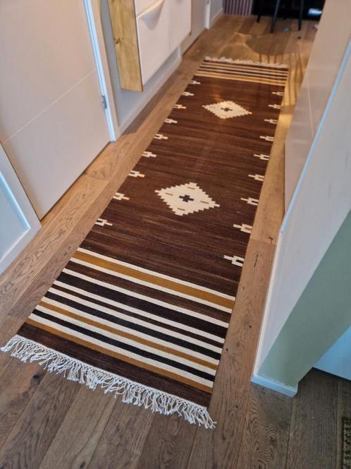 Oosterse loper/tapijt bruin, gloednieuw, Huis en Inrichting, Stoffering | Tapijten en Kleden, Zo goed als nieuw, 200 cm of meer
