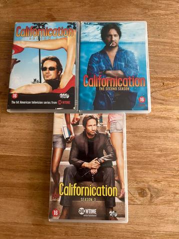 Dvd Californication - Seizoen 1 t/m 3 NL uitgave ZGAN beschikbaar voor biedingen