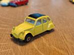 MC Toys Citroen 2CV EEND GEEL, Hobby en Vrije tijd, Modelauto's | Overige schalen, Ophalen of Verzenden, Zo goed als nieuw, Auto