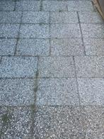 Gratis grindtegels 40 x 60 cm, Tuin en Terras, Tegels en Klinkers, Ophalen, Gebruikt, 10 m² of meer, Beton