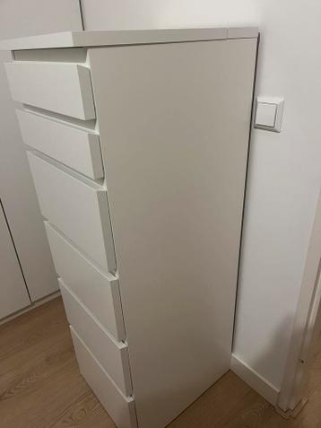 Ikea malm 40x123 cm white as new - afbeelding 8