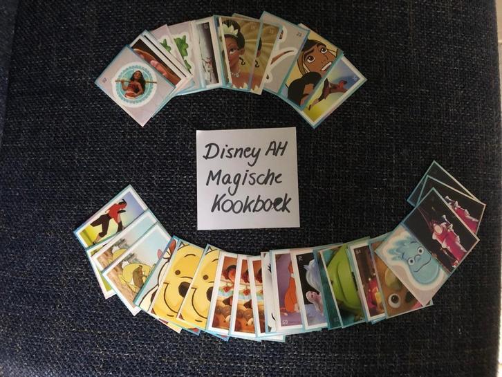 Disney stickers AH Magische Kookboek sticker per stuk 10 ec, Verzamelen, Supermarktacties, Albert Heijn, Ophalen