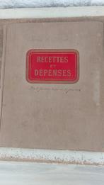 Prachtig antiek handgeschreven kasboek 1891-1896, Ophalen of Verzenden