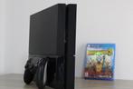 PlayStation 4 FAT + 1 Controller + 9 Spellen, Ophalen of Verzenden, Met 1 controller, Original, Gebruikt
