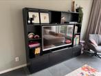 Woood tv kast zwart, Huis en Inrichting, Kasten | Wandmeubels, Ophalen, Gebruikt, 150 tot 200 cm, 25 tot 50 cm