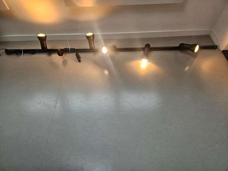 Vintage Railspots van Staff Leuchten, Huis en Inrichting, Lampen | Plafondlampen, Zo goed als nieuw, Ophalen