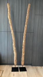 Houten ornamenten stengel, Ophalen, Zo goed als nieuw