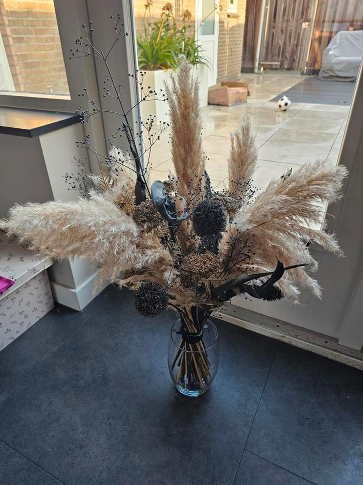 Prachtig Kunstbloemen Boeket - 80cm, Huis en Inrichting, Woonaccessoires | Droogbloemen, Ophalen