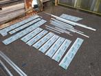 Verschillende delen keralit wit, gevelbekleding, boeideel, Doe-het-zelf en Verbouw, Ophalen, Zo goed als nieuw, Overige materialen