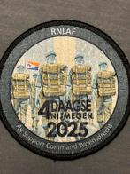 Embleem RNLAF 4 daagse van Nijmegen 2025, Verzenden, Luchtmacht, Nederland, Embleem of Badge