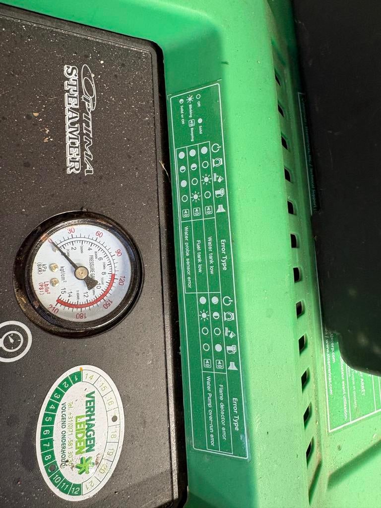 Professionele Stoomreiniger - Verhagen Leiden, Witgoed en Apparatuur, Stoomapparaten, Ophalen of Verzenden