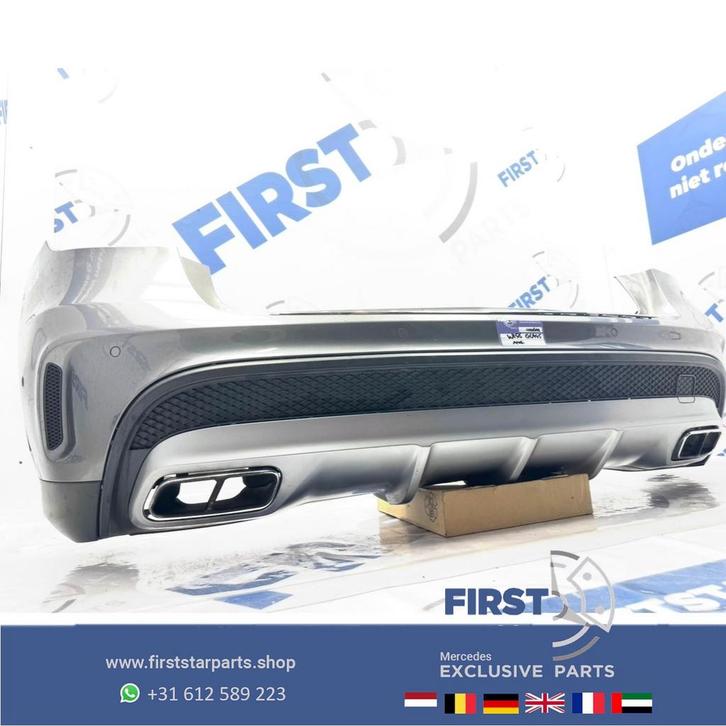 W156 BUMPER GLA45 AMG ACHTERBUMPER ZWART WIT GRIJS Mercedes, Auto-onderdelen, Carrosserie en Plaatwerk, Bumper, Mercedes-Benz