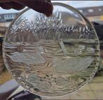 Glazen raamhanger met eendjes., Antiek en Kunst, Ophalen of Verzenden