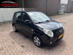 Kia Picanto 1.0 Seven |Airco|Nap|elek ramen|compl. Onderhoud, Stof, Zwart, 4 cilinders, 400 kg