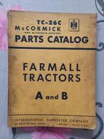 Onderdelenboek Mc Cormick Farmall A en B, Ophalen of Verzenden, Gelezen, Tractor en Landbouw