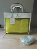 Aca jou tas, Sieraden, Tassen en Uiterlijk, Tassen | Damestassen, Ophalen of Verzenden, Zo goed als nieuw, Geel, Handtas