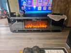 Tv meubel met haard, Huis en Inrichting, Haarden, Ophalen, Gebruikt, Elektrische haard