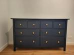 Ikea Hemnes ladekast 8 lades donkerblauw, Huis en Inrichting, Ophalen, Gebruikt, 100 tot 150 cm, 5 laden of meer