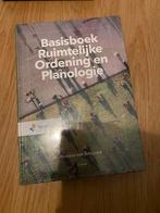 Basisboek Ruimtelijke Ordening en Planologie, Boeken, Ophalen of Verzenden, Nieuw