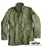 Originele Alpha Industries M65 Fieldjacket maat L Nieuw, Kleding | Heren, Ophalen of Verzenden, Nieuw, Groen