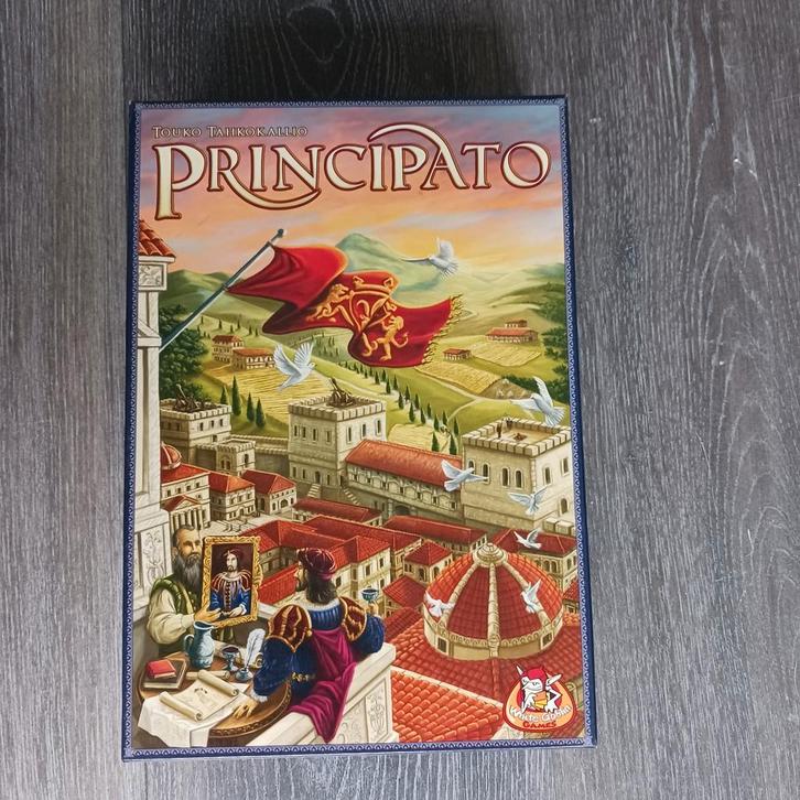 Nr 34) Principato, Hobby en Vrije tijd, Gezelschapsspellen | Bordspellen, Zo goed als nieuw, Ophalen of Verzenden
