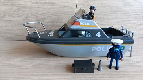 Playmobil politieboot 71394, Kinderen en Baby's, Speelgoed | Playmobil, Gebruikt, Complete set, Ophalen of Verzenden