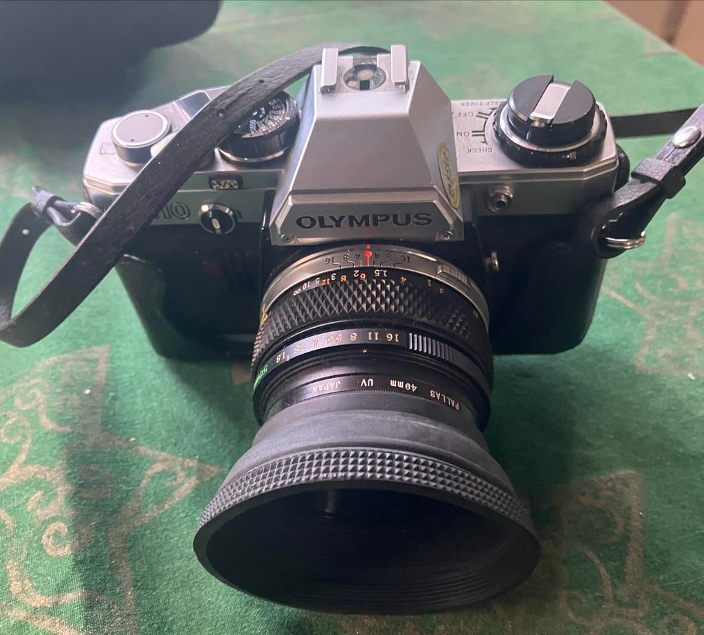 Olympus OM10 Spiegelreflexcamera, Audio, Tv en Foto, Fotocamera's Analoog, Ophalen of Verzenden, Gebruikt, Spiegelreflex, Olympus