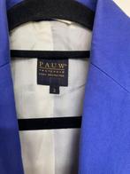 Pauw Amsterdam blauwe blazer met rugsplit maat 2/M, Maat 38/40 (M), INFO@PAUW.COM, Europaplein 37 1078 GV AMSTERDAM, Blauw