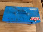SKIL metalen gereedschapskist vintage, Ophalen of Verzenden, Gebruikt