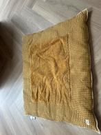 koeka boxkleed okergeel creme, Ophalen, Gebruikt, Rechthoekig, Boxkleed