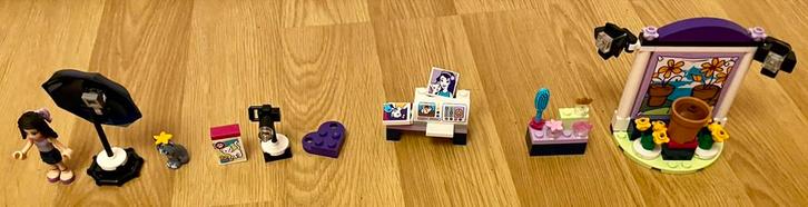 LEGO friends emma’s fotostudio 41305 compleet, Kinderen en Baby's, Speelgoed | Duplo en Lego, Zo goed als nieuw, Lego, Complete set