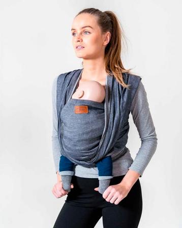 Bykay spijkerstof baby draagdoek. beschikbaar voor biedingen
