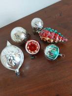 Zes oude kerstballen., Antiek en Kunst, Ophalen of Verzenden
